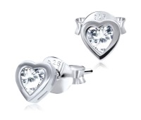 Heart designed CZ Setting STS-3723